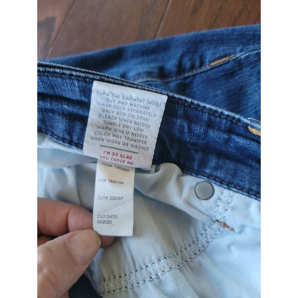 Torrid Womens Plus 24R Boyfriend Jeans First at Fit Dark Wash Blue - Picture 11 of 11